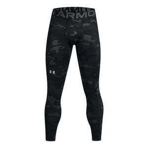 Under Armour Leggings Men's XL ColdGear Infrared Printed Pants Black 1381747-001
